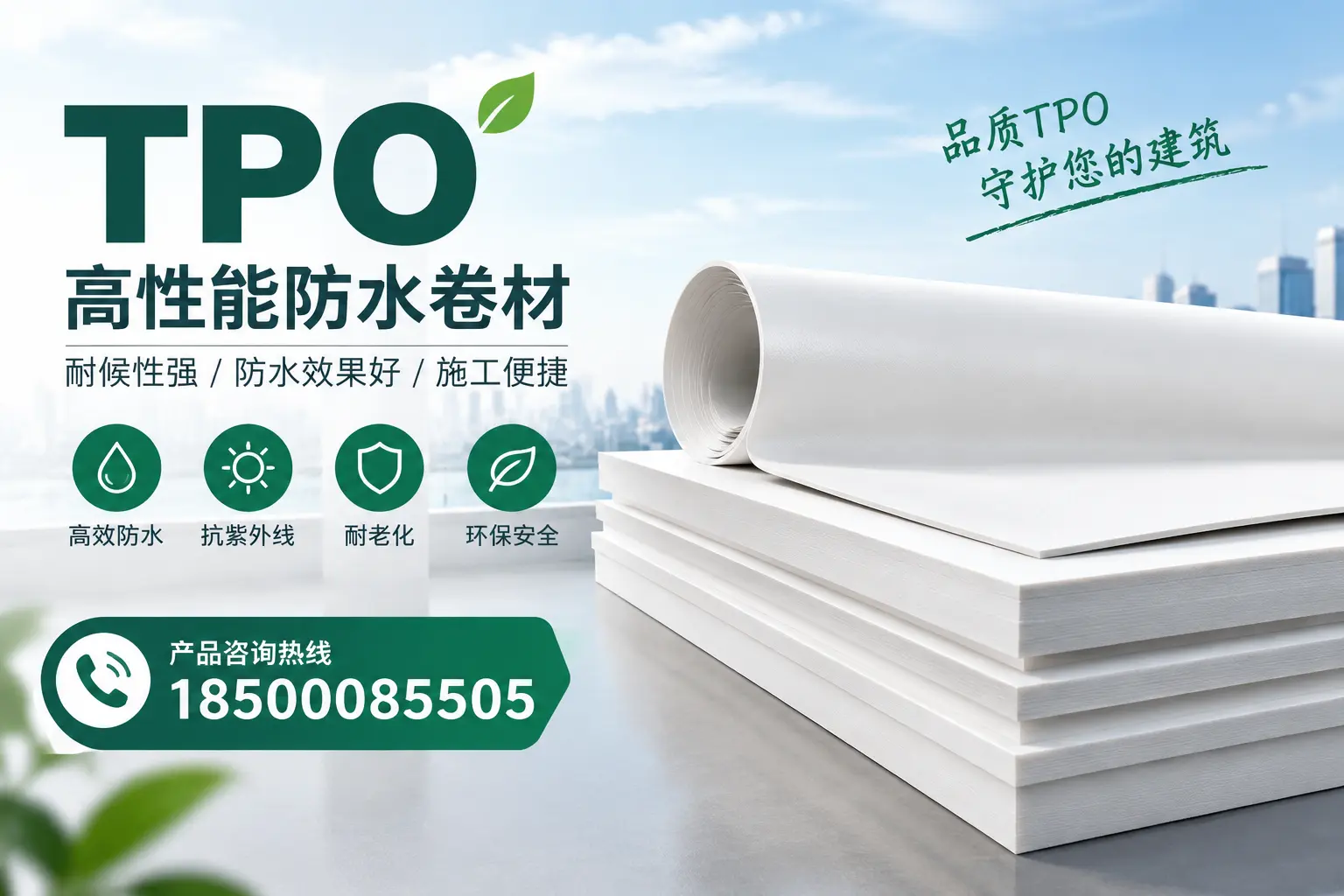 选择tpo材料时的注意事项,避免黑河企业常见误区